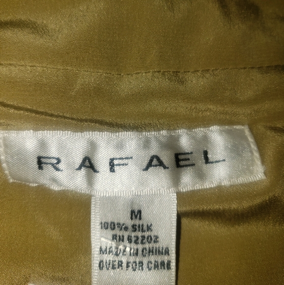 RAFAEL 100% SILK QUILTED JACKET/COAT - Picture 5 of 8